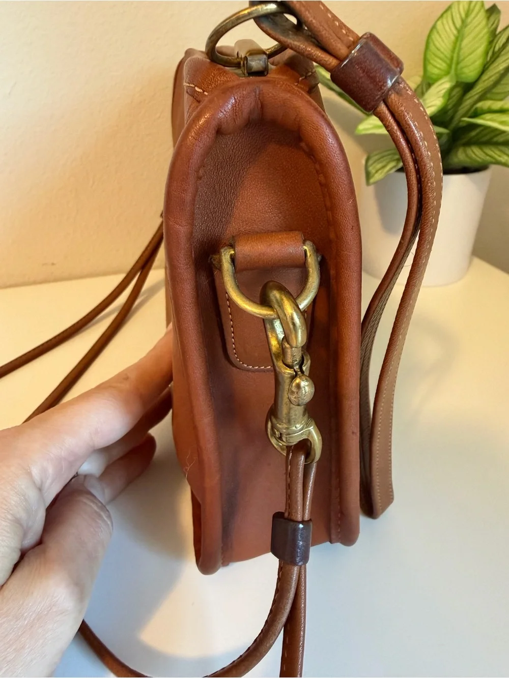 Vintage Coach Basic Bag Style 9455 British Tan